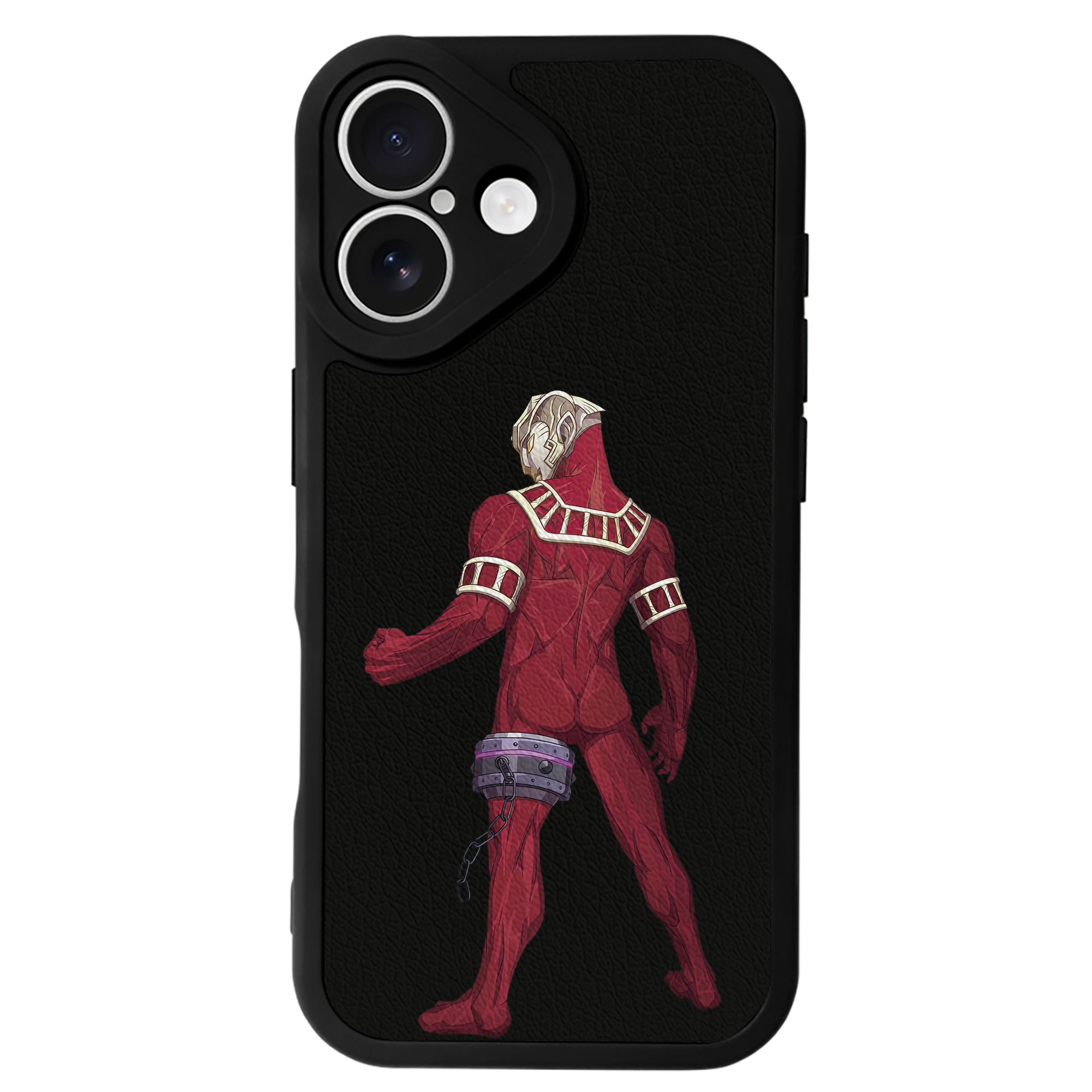 （画像用） ウルトラマン Ultraman 【iPhone 16シリーズ対応】シリコンスマホケース（レザー調） 材質：シリコン